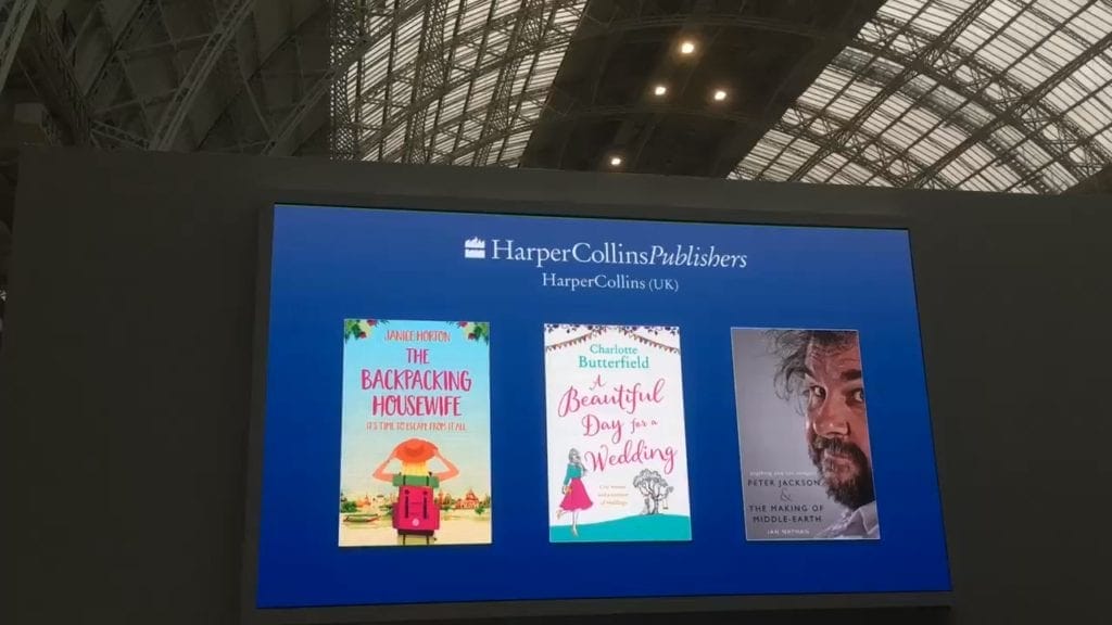 The Backpacking Housewife at The London Book Fair