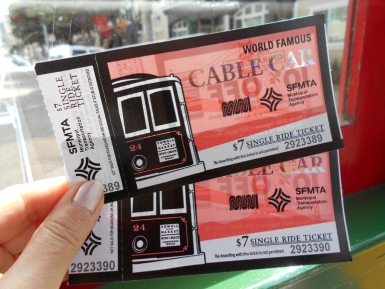 Cable Car tickets San Fran