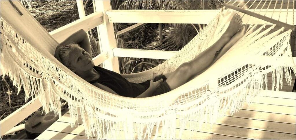 I love to spent hours reading in a hammock. 