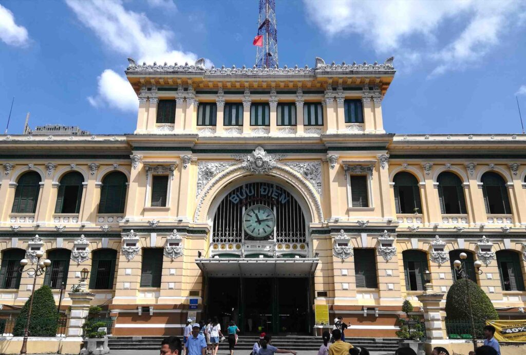 Saigon Central Post office photo by Janice Horton